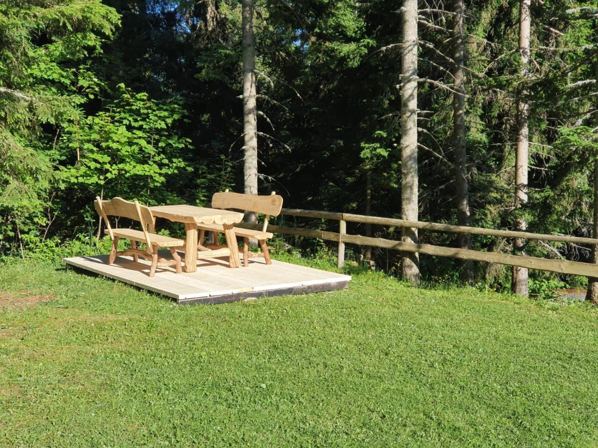 Mountain Eco Chalet Konjska Dolina On 1400 M Asl -Near Pokljuka Srednja Vas v Bohinju المظهر الخارجي الصورة